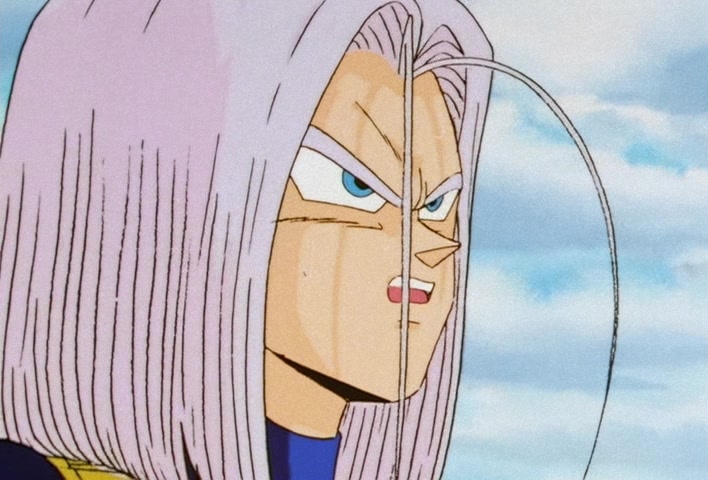 Dragon Ball Z Ep 165: Super Trunks Has a Weakness!! Cell, A Shocking Bombshell Declaration @ 22:08