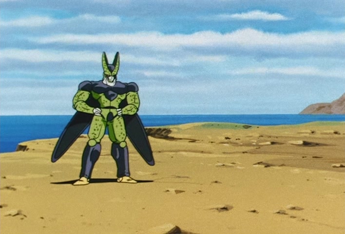 Dragon Ball Z Ep 167: Ratings 100%!! The Cell Games Call for Death With an Exclusive Live Broadcast @ 01:56