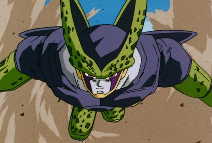 Dragon Ball Z Ep 167: Ratings 100%!! The Cell Games Call for Death With an Exclusive Live Broadcast @ 09:59