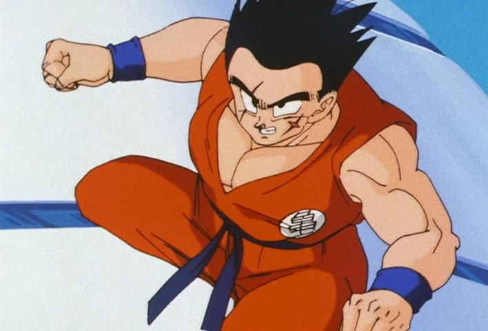 Dragon Ball Z Ep 167: Ratings 100%!! The Cell Games Call for Death With an Exclusive Live Broadcast @ 11:26