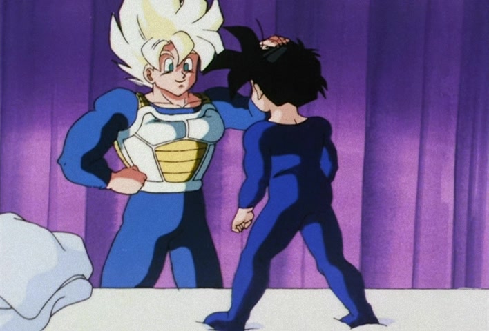 Dragon Ball Z Ep 167: Ratings 100%!! The Cell Games Call for Death With an Exclusive Live Broadcast @ 17:03