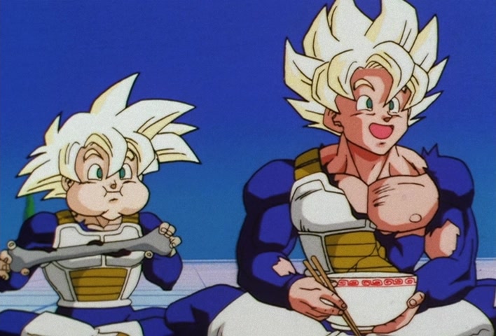 Dragon Ball Z Ep 168: Goku and Gohan… The Hero Father and Son's Ultimate Level-Up @ 09:41