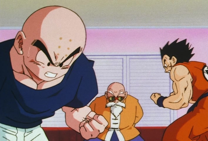 Dragon Ball Z Ep 168: Goku and Gohan… The Hero Father and Son's Ultimate Level-Up @ 19:34