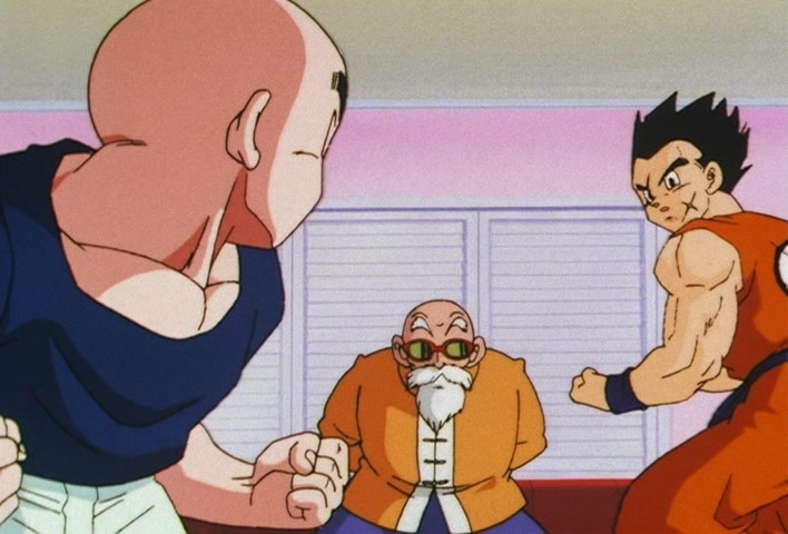 Dragon Ball Z Ep 168: Goku and Gohan… The Hero Father and Son's Ultimate Level-Up @ 19:46