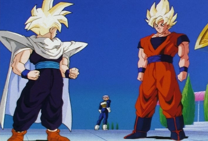Dragon Ball Z Ep 169: Goku's Composure?! Just Rest and Wait for the Cell Games @ 01:56