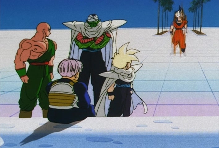 Dragon Ball Z Ep 169: Goku's Composure?! Just Rest and Wait for the Cell Games @ 02:25