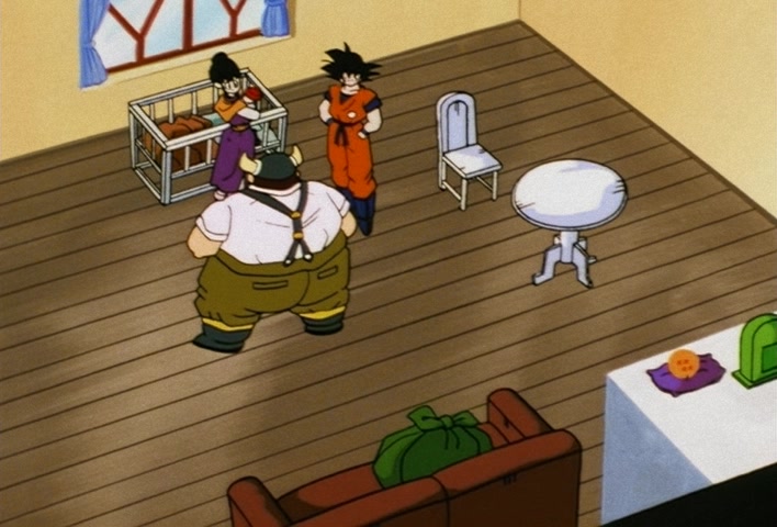 Dragon Ball Z Ep 171: The Hidden Strength!! When Gohan Was a Baby @ 09:35