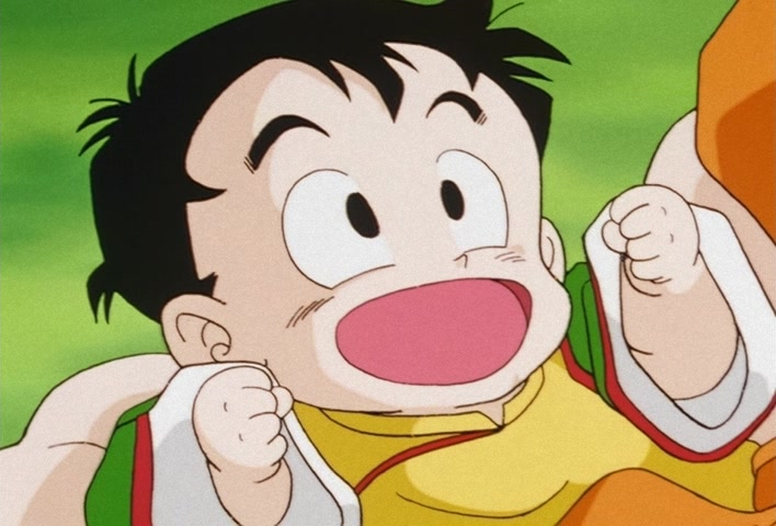Dragon Ball Z Ep 171: The Hidden Strength!! When Gohan Was a Baby @ 19:09