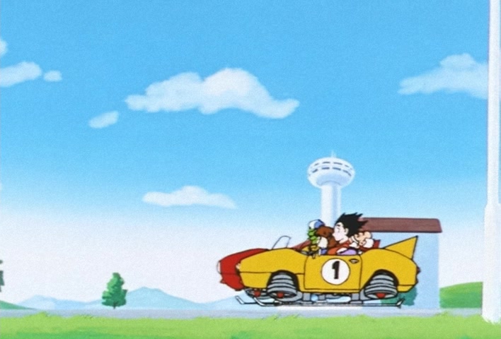 Dragon Ball Z Ep 172: Find a New God!! Goku, the Great Instant Movement @ 07:32