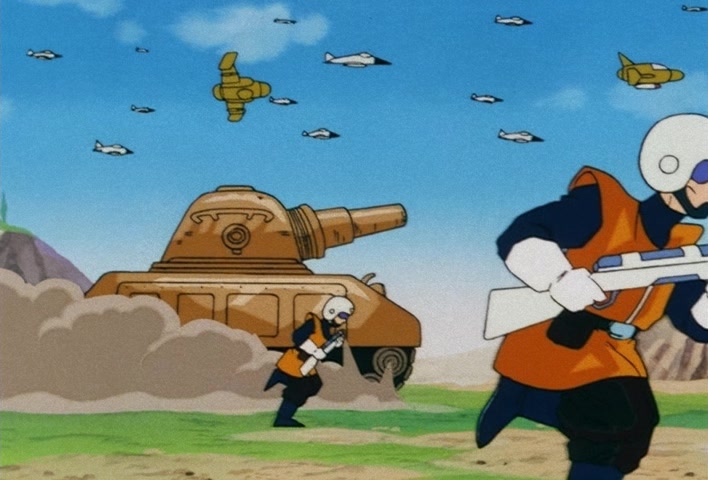 Dragon Ball Z Ep 172: Find a New God!! Goku, the Great Instant Movement @ 11:24