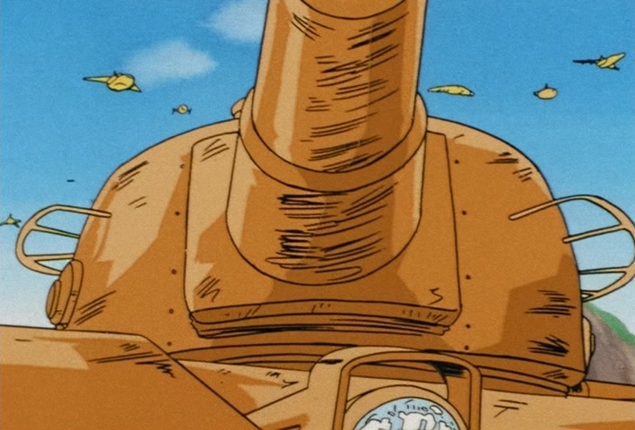 Dragon Ball Z Ep 172: Find a New God!! Goku, the Great Instant Movement @ 13:02
