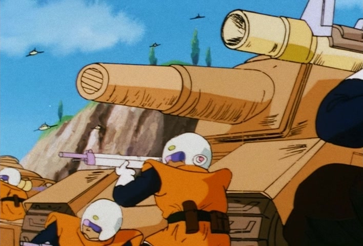 Dragon Ball Z Ep 172: Find a New God!! Goku, the Great Instant Movement @ 13:43
