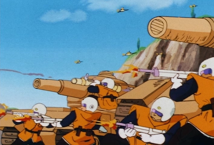 Dragon Ball Z Ep 172: Find a New God!! Goku, the Great Instant Movement @ 14:35