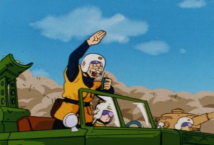 Dragon Ball Z Ep 172: Find a New God!! Goku, the Great Instant Movement @ 14:58