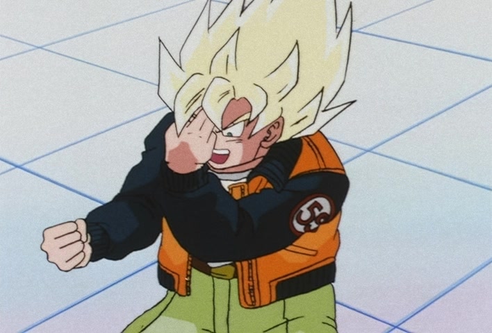 Dragon Ball Z Ep 172: Find a New God!! Goku, the Great Instant Movement @ 20:58