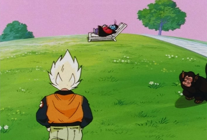 Dragon Ball Z Ep 172: Find a New God!! Goku, the Great Instant Movement @ 21:38