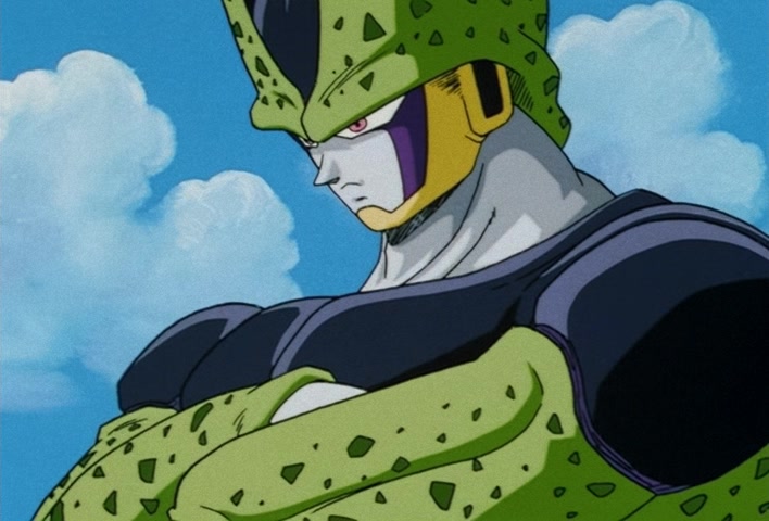 Dragon Ball Z Ep 175: Cell's Standing Challenge!! The Opening to the Decisive Battle @ 10:35