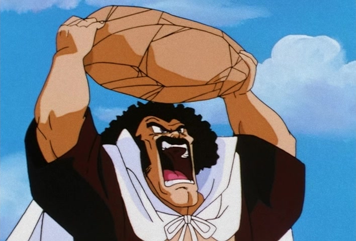 Dragon Ball Z Ep 176: Wait Just a Minute!! The Great Satan Army Arrives @ 02:56