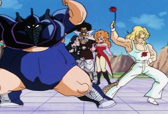 Dragon Ball Z Ep 176: Wait Just a Minute!! The Great Satan Army Arrives @ 07:28