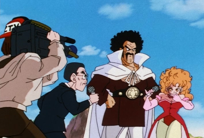 Dragon Ball Z Ep 176: Wait Just a Minute!! The Great Satan Army Arrives @ 07:45