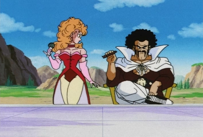 Dragon Ball Z Ep 176: Wait Just a Minute!! The Great Satan Army Arrives @ 13:34