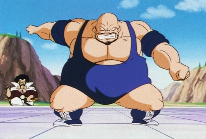 Dragon Ball Z Ep 176: Wait Just a Minute!! The Great Satan Army Arrives @ 13:56