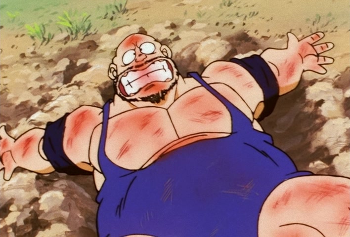 Dragon Ball Z Ep 176: Wait Just a Minute!! The Great Satan Army Arrives @ 15:30