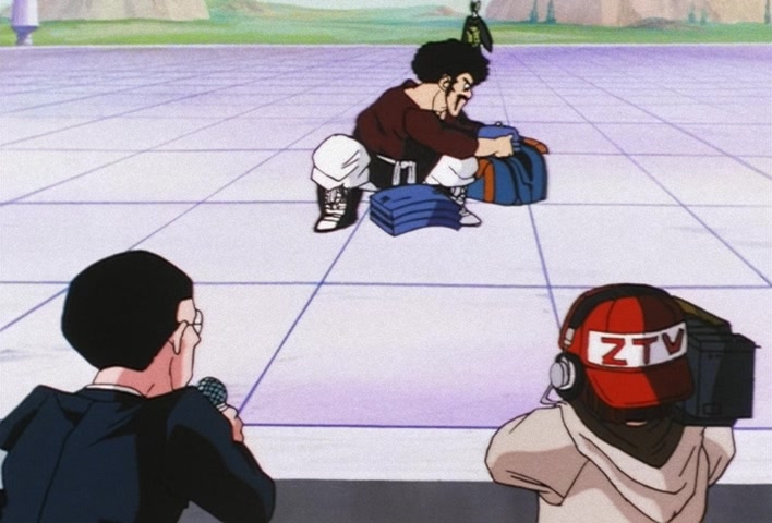 Dragon Ball Z Ep 176: Wait Just a Minute!! The Great Satan Army Arrives @ 17:04