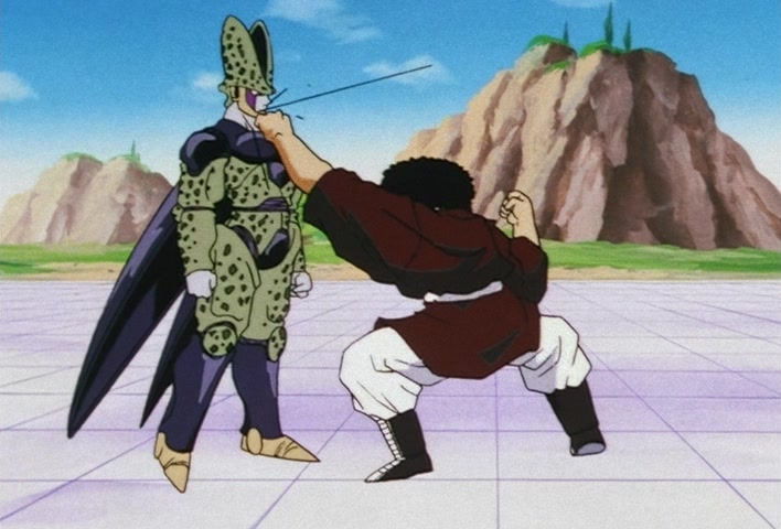 Dragon Ball Z Ep 176: Wait Just a Minute!! The Great Satan Army Arrives @ 20:51