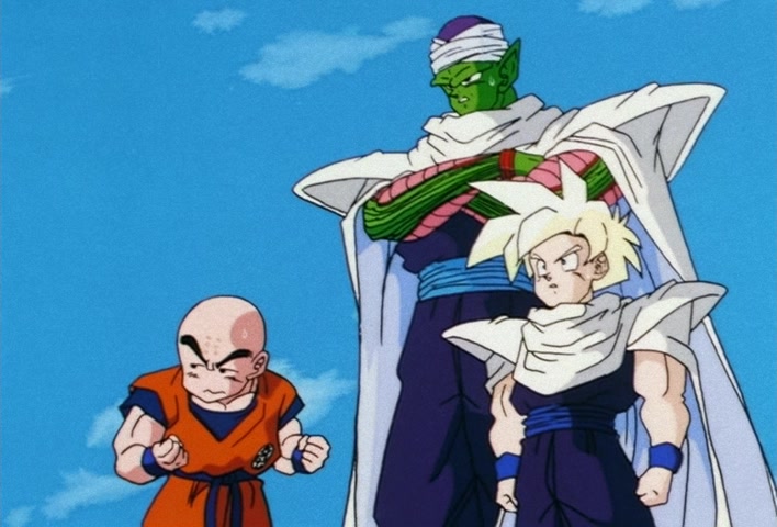 Dragon Ball Z Ep 176: Wait Just a Minute!! The Great Satan Army Arrives @ 21:30