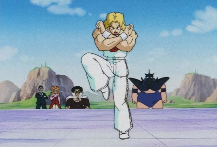 Dragon Ball Z Ep 177: Goku's Bout!! The Super-Tense Cell Games @ 02:01