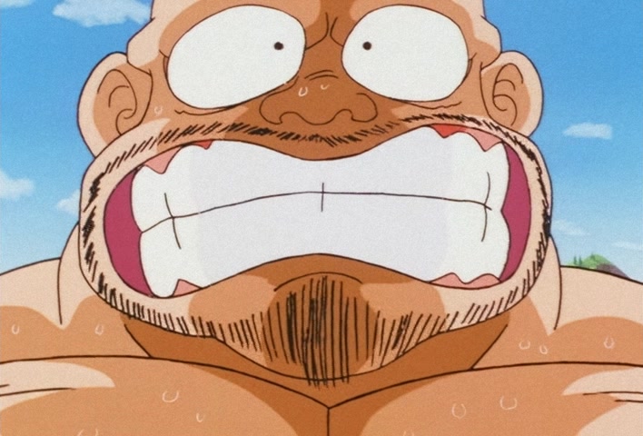 Dragon Ball Z Ep 177: Goku's Bout!! The Super-Tense Cell Games @ 02:34