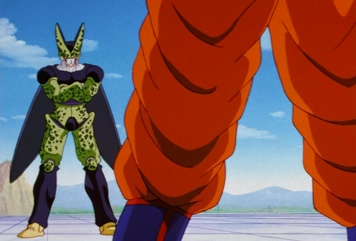 Dragon Ball Z Ep 177: Goku's Bout!! The Super-Tense Cell Games @ 04:25