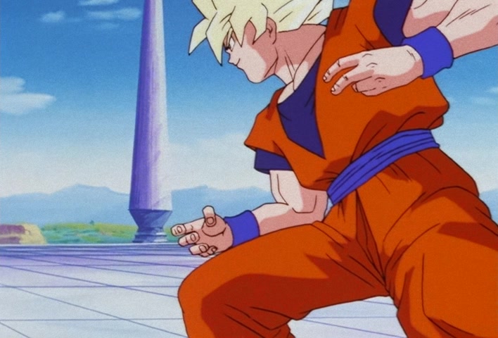Dragon Ball Z Ep 177: Goku's Bout!! The Super-Tense Cell Games @ 05:59