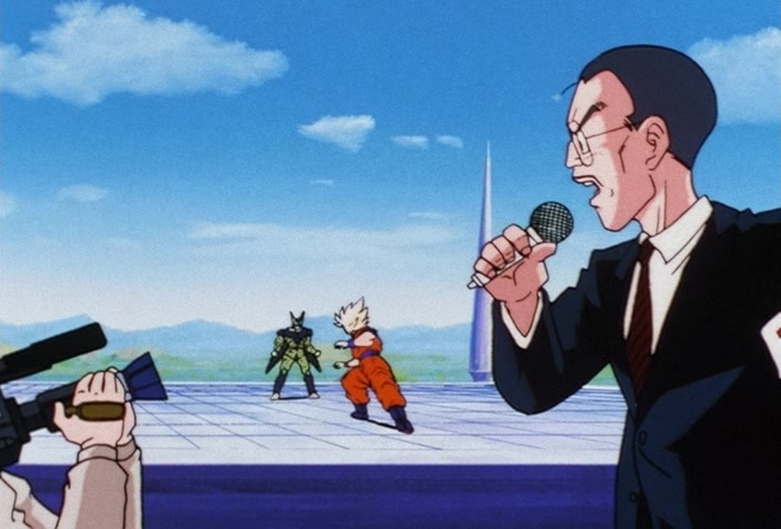 Dragon Ball Z Ep 177: Goku's Bout!! The Super-Tense Cell Games @ 07:39