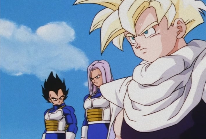 Dragon Ball Z Ep 177: Goku's Bout!! The Super-Tense Cell Games @ 08:56