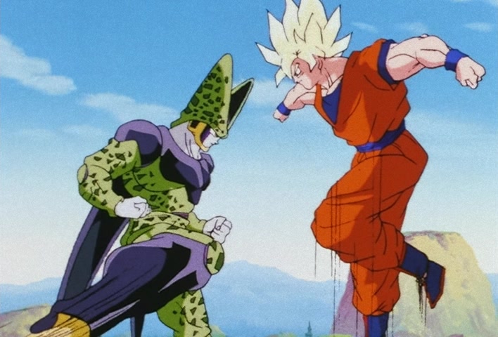 Dragon Ball Z Ep 177: Goku's Bout!! The Super-Tense Cell Games @ 09:46