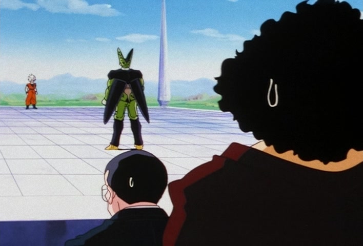 Dragon Ball Z Ep 177: Goku's Bout!! The Super-Tense Cell Games @ 10:31