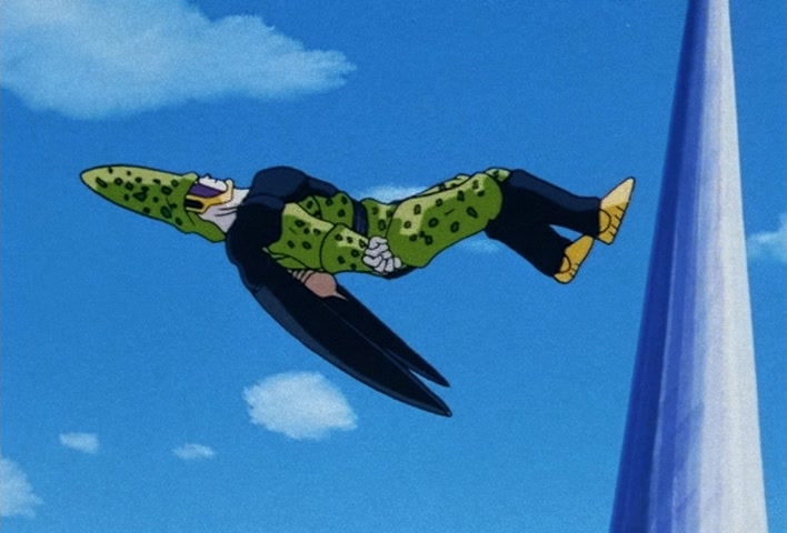 Dragon Ball Z Ep 177: Goku's Bout!! The Super-Tense Cell Games @ 12:21