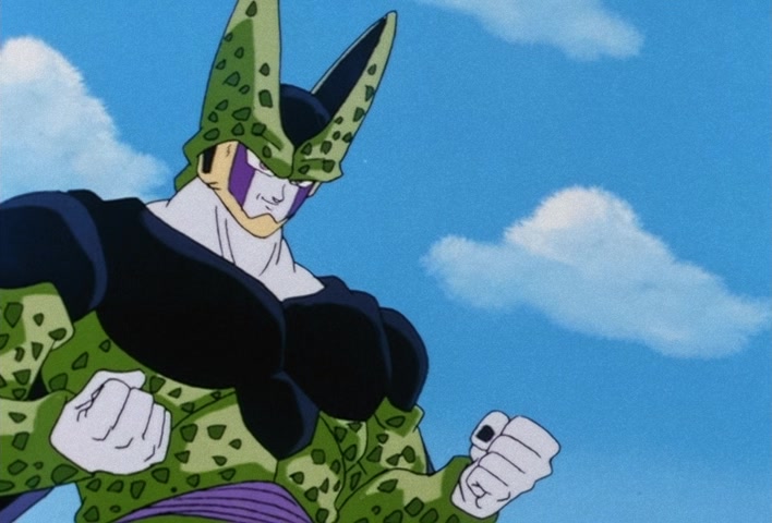 Dragon Ball Z Ep 177: Goku's Bout!! The Super-Tense Cell Games @ 13:06