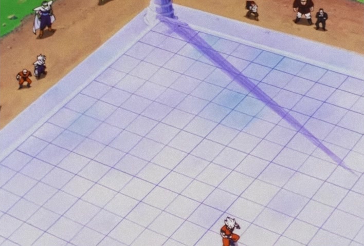 Dragon Ball Z Ep 177: Goku's Bout!! The Super-Tense Cell Games @ 13:33