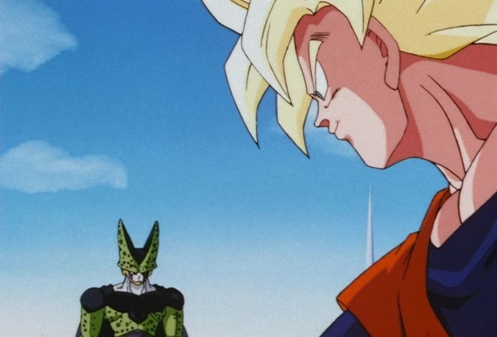 Dragon Ball Z Ep 177: Goku's Bout!! The Super-Tense Cell Games @ 14:12