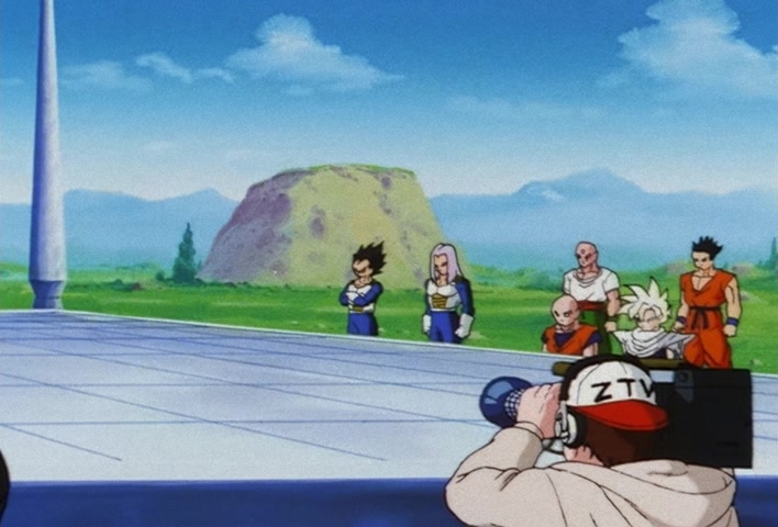Dragon Ball Z Ep 177: Goku's Bout!! The Super-Tense Cell Games @ 14:29