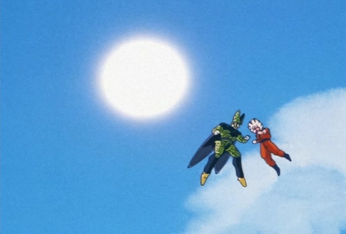 Dragon Ball Z Ep 177: Goku's Bout!! The Super-Tense Cell Games @ 16:36