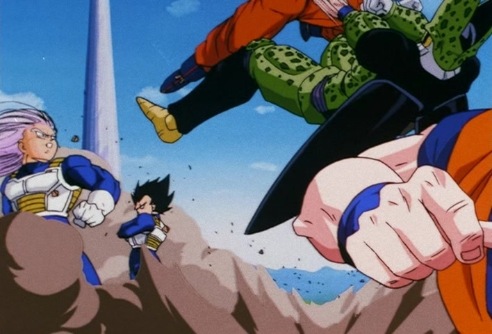 Dragon Ball Z Ep 177: Goku's Bout!! The Super-Tense Cell Games @ 17:04