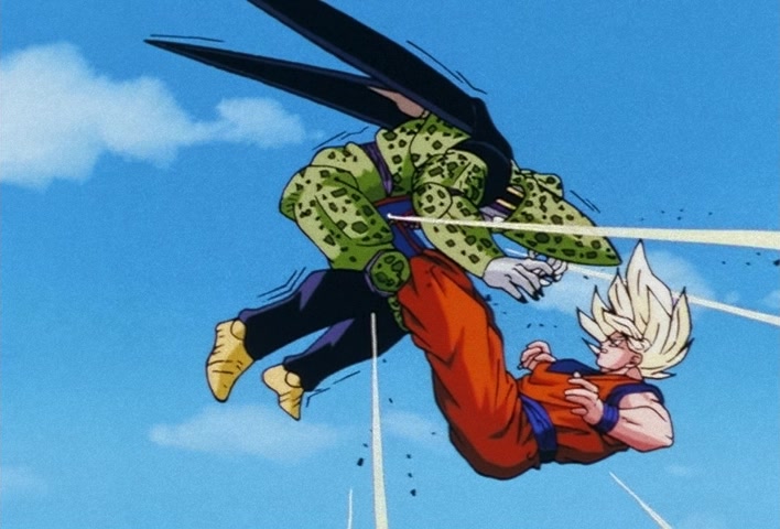 Dragon Ball Z Ep 177: Goku's Bout!! The Super-Tense Cell Games @ 17:31