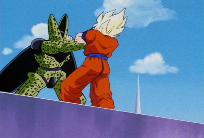 Dragon Ball Z Ep 177: Goku's Bout!! The Super-Tense Cell Games @ 18:38