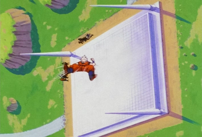 Dragon Ball Z Ep 177: Goku's Bout!! The Super-Tense Cell Games @ 20:06