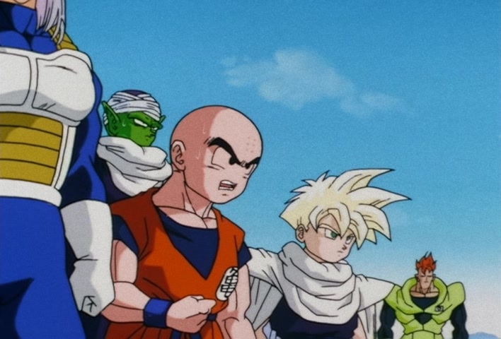 Dragon Ball Z Ep 178: A Direct Hit to the Earth!! Cell's Huge Kamehameha @ 02:40