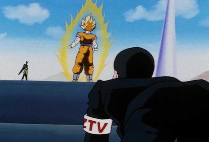 Dragon Ball Z Ep 178: A Direct Hit to the Earth!! Cell's Huge Kamehameha @ 05:59